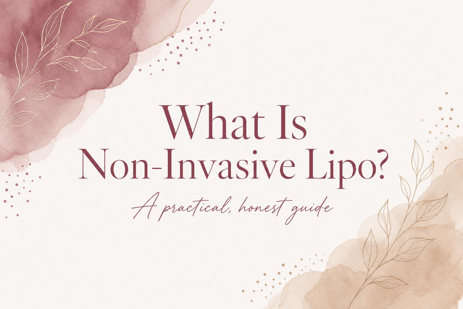 What Is Non Invasive Lipo: A Practical, Honest Guide