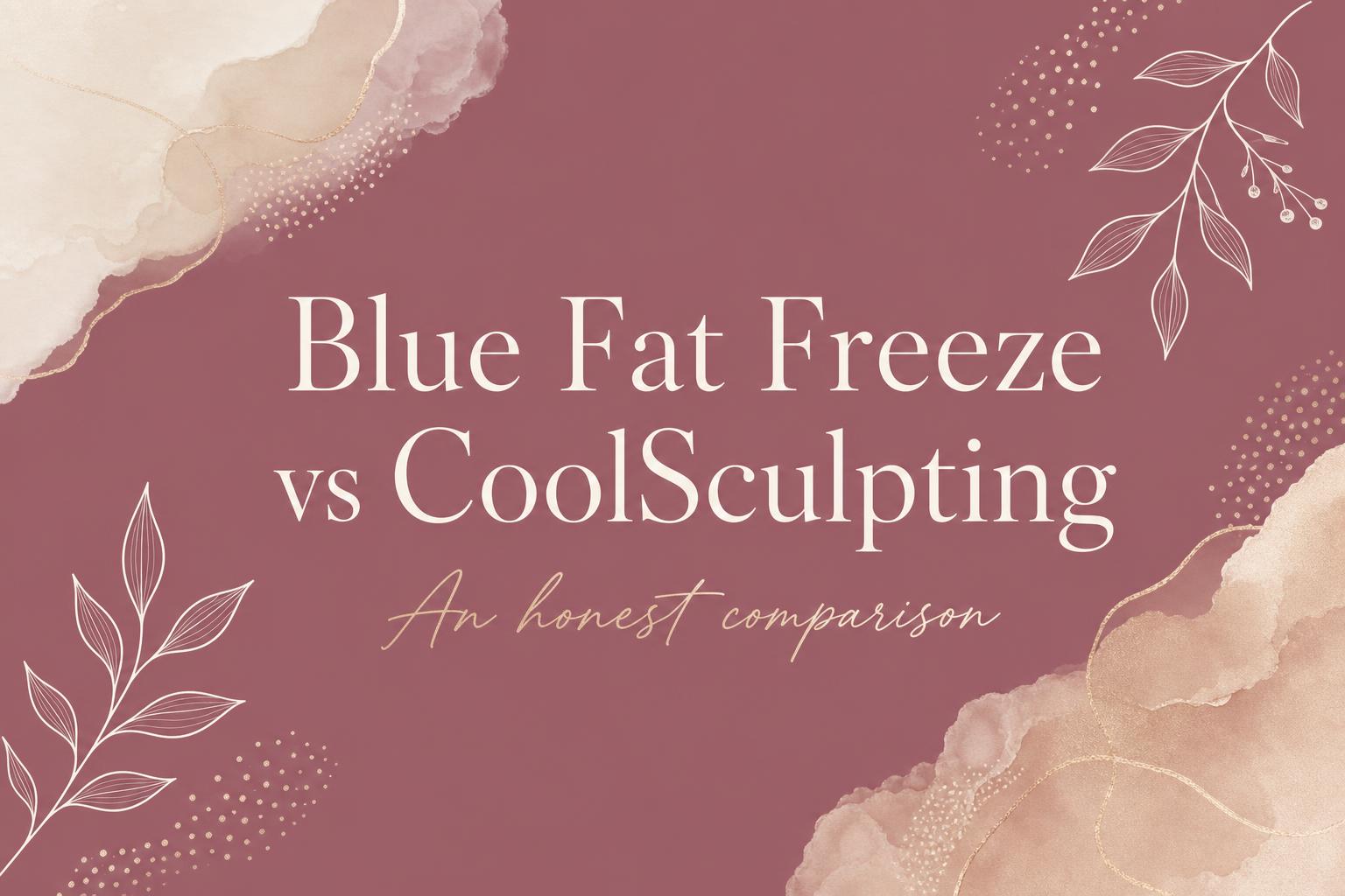 Does The Blue Fat Freeze System Work Vs CoolSculpting?